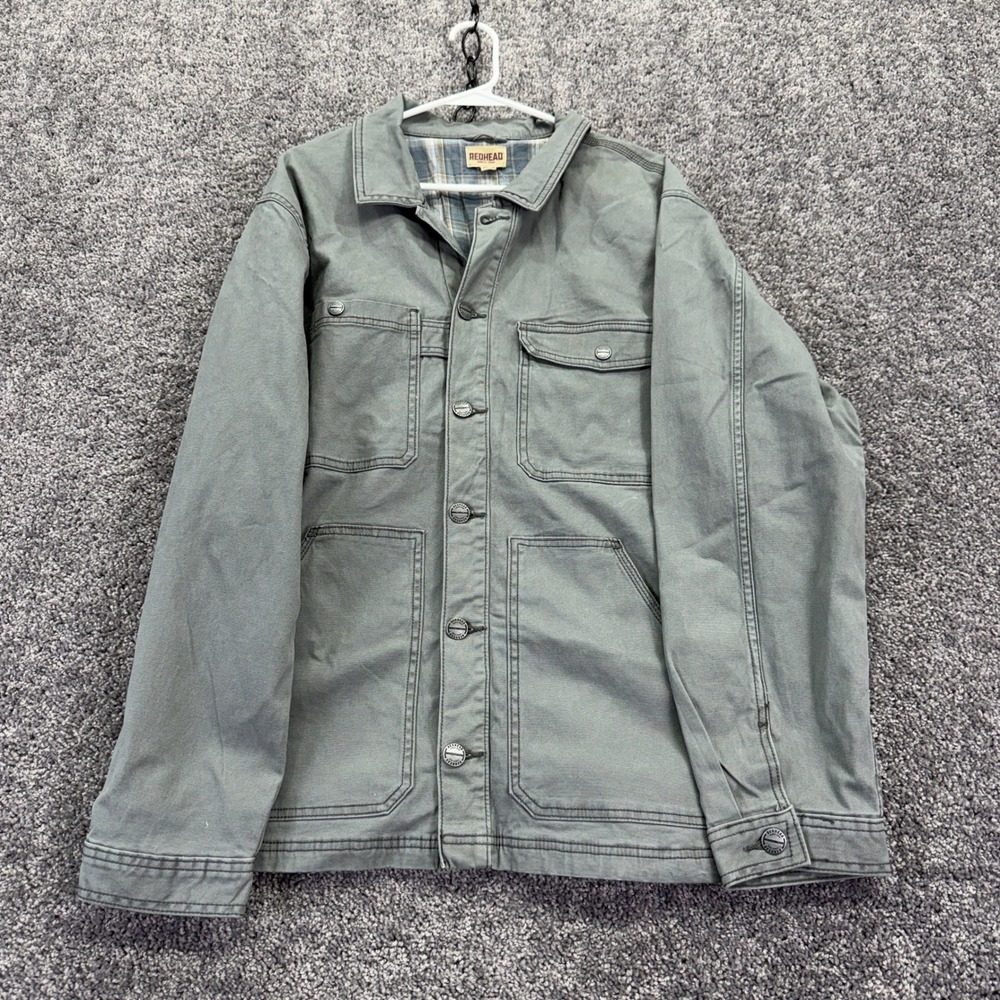 RedHead Chore Jacket Mens XL Green Workwear